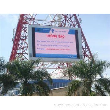 Anti  shock outdoor advertising led screen , P20 shopping m